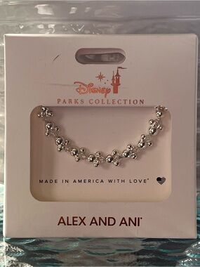 Alex and Ani Disney Parks Silver Beaded Bracelet